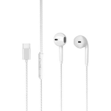 Imagem de Fone de Ouvido Lecoo EH104 USB-C Branco