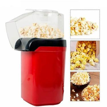 Imagem de Pipoqueira Elétrica Doméstica Ideal Para Pipoca Saudável Rápido e Sem 