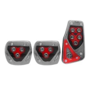 Imagem de Pedaleira Automotiva Esportiva Universal Pedais Carro automóvel - Cino