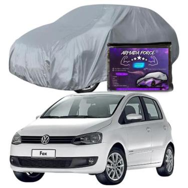 Imagem de Capa Cobrir Carro FOX 100% Forrada Armada Force 100% Impermeável Forro