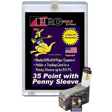 Imagem de Caixa (25) Pro-Mold 35pt. Porta-cartão magnético de um toque comporta cartão MH35S