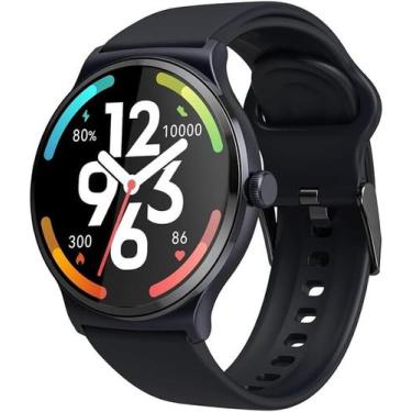 Imagem de Smartwatch Solar Lite Bluetooth 5.3 Tela 1.38 pol. Comp Android e Ios 