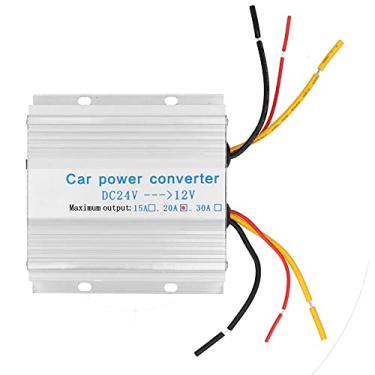 Imagem de Conversor de 24v para 12v, Redutor de Tensão de Carro, Conversor de Energia Dc, Transformador de Tensão Profissional para Caminhões de ônibus de Carro (20A)
