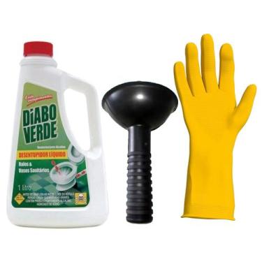 Imagem de Kit Super Desentupidor de Pia da Cozinha e Tanque de Roupas - Nobel do