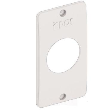 Imagem de Tampa Condulete Pvc Branca 3/4" Redonda Inpol, BRANCO