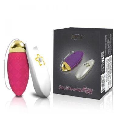Imagem de Vibrador Cápsula Texturizada 10 Vibrações Wireless Vipmix, Roxo
