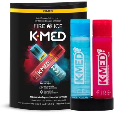 Imagem de Gel lubrificante íntimo fire e ice k-med - KMED
