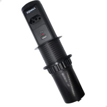 Imagem de Torre de tomada Automatica 1 tomada + 2 USB