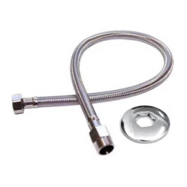 Imagem de Mangueira engate flexível trançado inox 40cm - FERTAK