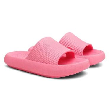Imagem de Chinelo Nuvem Feminino Slide Conforto Moderno - Valentina K, 37, Rosa
