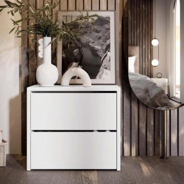 Imagem de Sapateira Hall Entrada Com 2 Gavetas Basculantes Mell - Quality Móveis