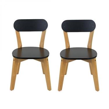 Imagem de Conjunto 2 Cadeiras Antonella Laqueado - Gamma Móveis