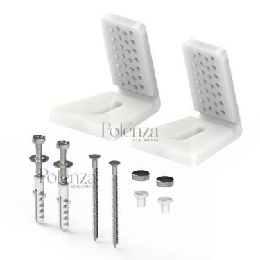 Imagem de Kit Parafuso Fixação Lateral Completo Para Vasos E Bacias - POTENZA AT