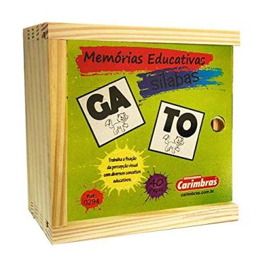 Imagem de Memórias Educativas Sílabas - Carimbrás