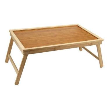 Imagem de Bandeja Dobrável Com Pés Café Da Manhã Na Cama Decorativa - Kadê