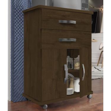 Imagem de Armário Italia (ref.485) Compacto e Luxuoso (Duas Gavetas e Duas Porta