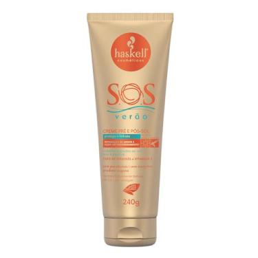 Imagem de Creme Pré e Pós-Sol Haskell S.O.S Verão 240g Proteção Solar