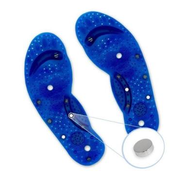 Imagem de Palmilha De Silicone Magnética Anti-Impacto Correção Postural - 39/40 