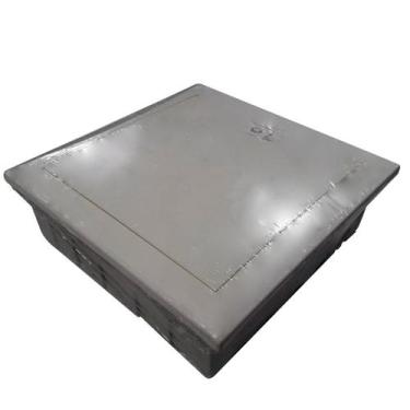 Imagem de Caixa de Telefone Em PVC Embutir 30x30x9 Branco Cemar R.910402, branco