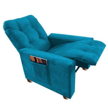 Imagem de Poltrona Reclinável Do Papai & Mamãe Confort - Beatriz Decor , TURQUES