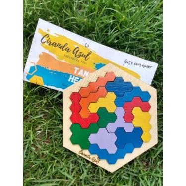 Imagem de Tangram Quebra Cabeça Infantil - Fabricante próprio