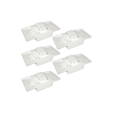 Imagem de Kit C/ 5 Caixa P/ Embutir Na Laje Painel Plafon Led 12 Watts - Plasled