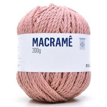 Imagem de Linha Macramê 200g - Pingouin, 1376 ROSA CHÁ
