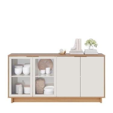 Imagem de Buffet 4 Portas Marcel Freijó/ Off White 160 cm - Colibri Móveis