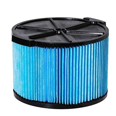 Imagem de HIFROM Cartucho de filtro de poeira VF3500 compatível com aspirador de pó Ridgid Wet Dry Shop 3 a 4,5 galões, filtro de vácuo de papel plissado de 3 camadas WD3050 WD4070 WD4080 WD4522 (1 peça)