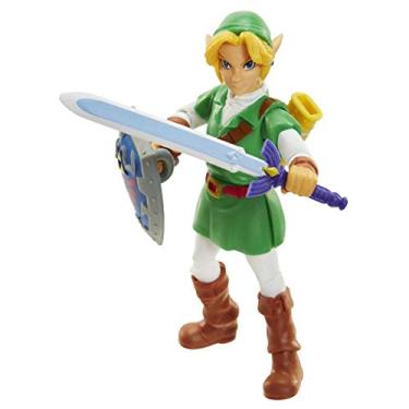 Imagem de World of Nintendo The Legend of Zelda: Ocarina of Time Link Action Figure 4 Inches