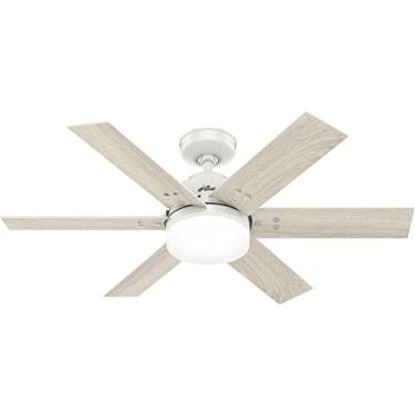 Imagem de Hunter Fan Company Ventilador de teto 51205 Pacer, 44, branco fresco