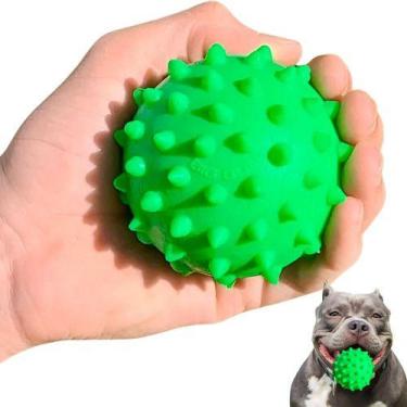 Imagem de Bola Cravo Pula Pula Maciço Brinquedo Para Cachorro Cães Brinquedo Pet