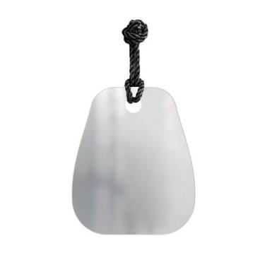 Imagem de Espelho Decorativo Tie Alça Naval Preta 60x50 cm Trapézio - e2g Design