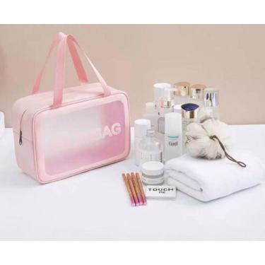 Imagem de Necessaire Com 2 Alças Impermeável Organizador Washbag NS-3356 - Novo 