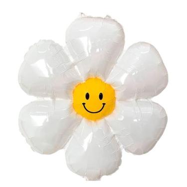 Imagem de Balão de Festa Microfoil 46x56,5cm - Flor - 1 unidade - Rizzo - Mister