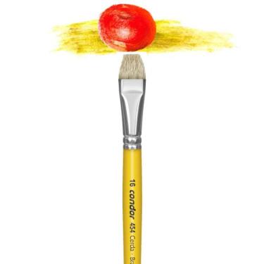 Imagem de Pincel Artístico para Pintura Cerda Chato Condor 454 - 14