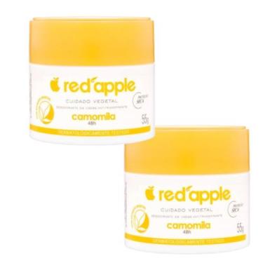 Imagem de Kit 2 Desodorante Em Creme Camomila 55G - Red Apple