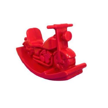 Imagem de Gangorra Moto - Cor Vermelho - Alto Brilho - Valentina Brinquedos