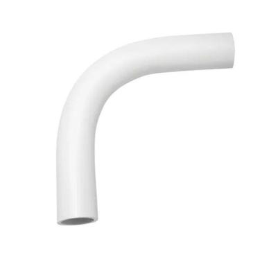 Imagem de Curva 90 Em Pvc Condulete Eletroduto 1/2 Branco Ponta Lisa - Masster P