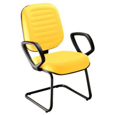 Imagem de Cadeira Diretor para Escritório Linha Blenda Amarelo - Design Office M
