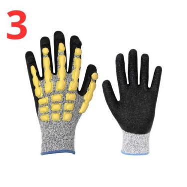 Imagem de Kit 3 Luva Anti Corte Anti Impacto Volk Cut Conforto - VOLK DO BRASIL,