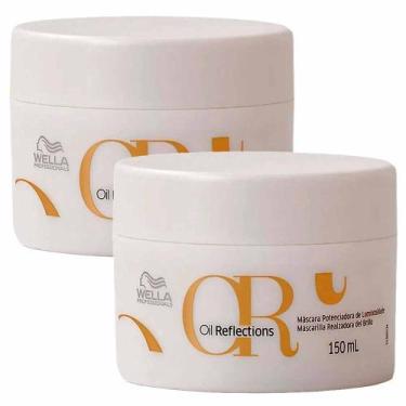 Imagem de Wella Professionals Oil Reflections Kit com 2 Máscaras de Hidratação, 