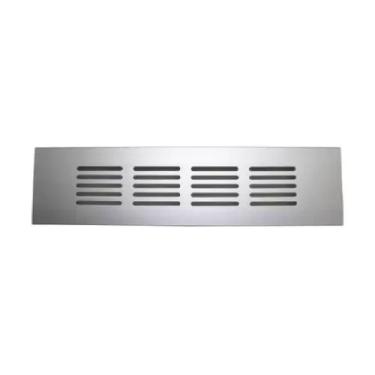 Imagem de Grade Ventilação Max Alumínio Fosco Retangular 50 X 200mm - Maxima