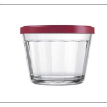 Imagem de Pote De Vidro pote com tampa 150ml Freezer Microondas Forno - Nadir Fi