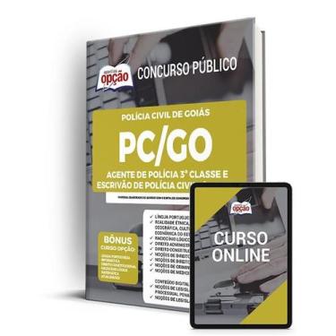 Imagem de Apostila PC-GO - Agente de Polícia Civil 3ª Classe e Escrivão de Políc