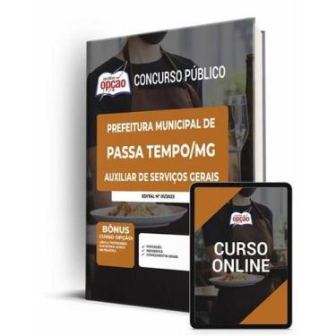 Imagem de Apostila Prefeitura de Passa Tempo - MG - Auxiliar de Serviços Gerais