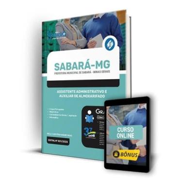 Imagem de Apostila Prefeitura de Sabará - MG - Assistente Administrativo e Auxil