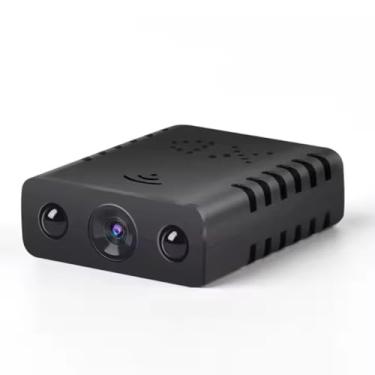 Imagem de Minicâmera Espiã, Câmera de vigilância disfarçada secreta Wi-fi, câmera babá portátil pequena HD com visão noturna e detecção de movimento, câmera de segurança secreta para casa e escritório