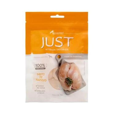 Imagem de Peito de Frango Cozido Petisco Natural Just GermanHart para cães e gat