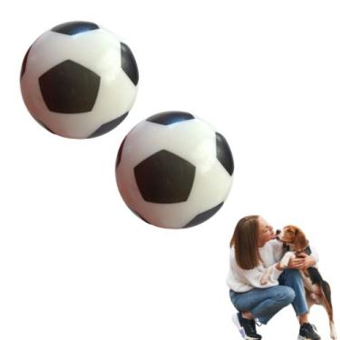 Imagem de Brinquedo pet mordedor Kit de brinquedos bola bolinha resistente para 